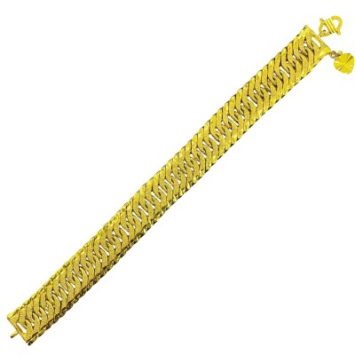 Rantai Tangan Lipan Kait 3 Emas 916/22K
