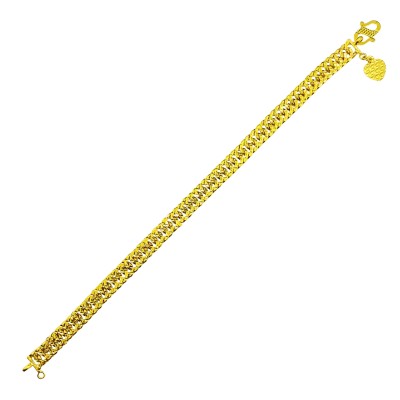 Rantai Tangan Lipan Kait 2 Emas 916/22K