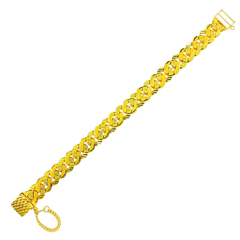 Rantai Tangan Putera Puteri Emas 916/22K