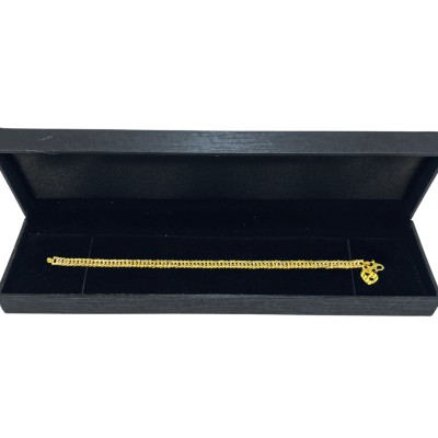 Rantai Tangan Lipan Emas dan Chrome 916/22K