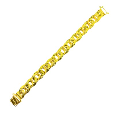 Rantai Tangan Jalin Emas 916/22K