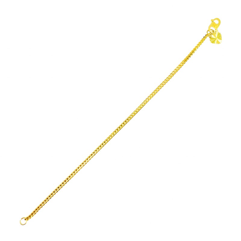Rantai Tangan Mesin Emas 916/22K