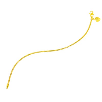 Rantai Tangan Mesin Emas 916/22K Rantai Tangan Mesin Emas 916/22K