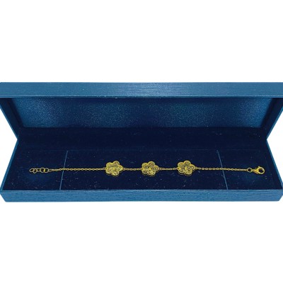 Rantai Tangan Bunga Emas 916/22K