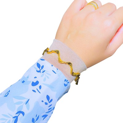 Rantai Tangan Wave Emas 916/22K