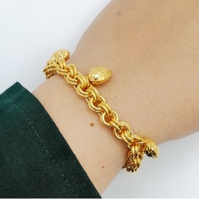 CANDY DOUBLE LOVE GANTUNG gold
