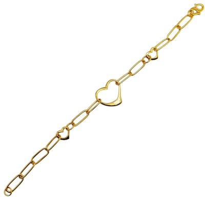 PAPERCLIP LOVE GANTUNG gold