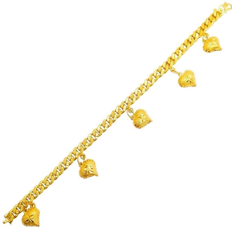 TAPAK GAJAH LOVE GANTUNG gold